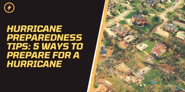 5 Ways To Prepare For A Hurricane